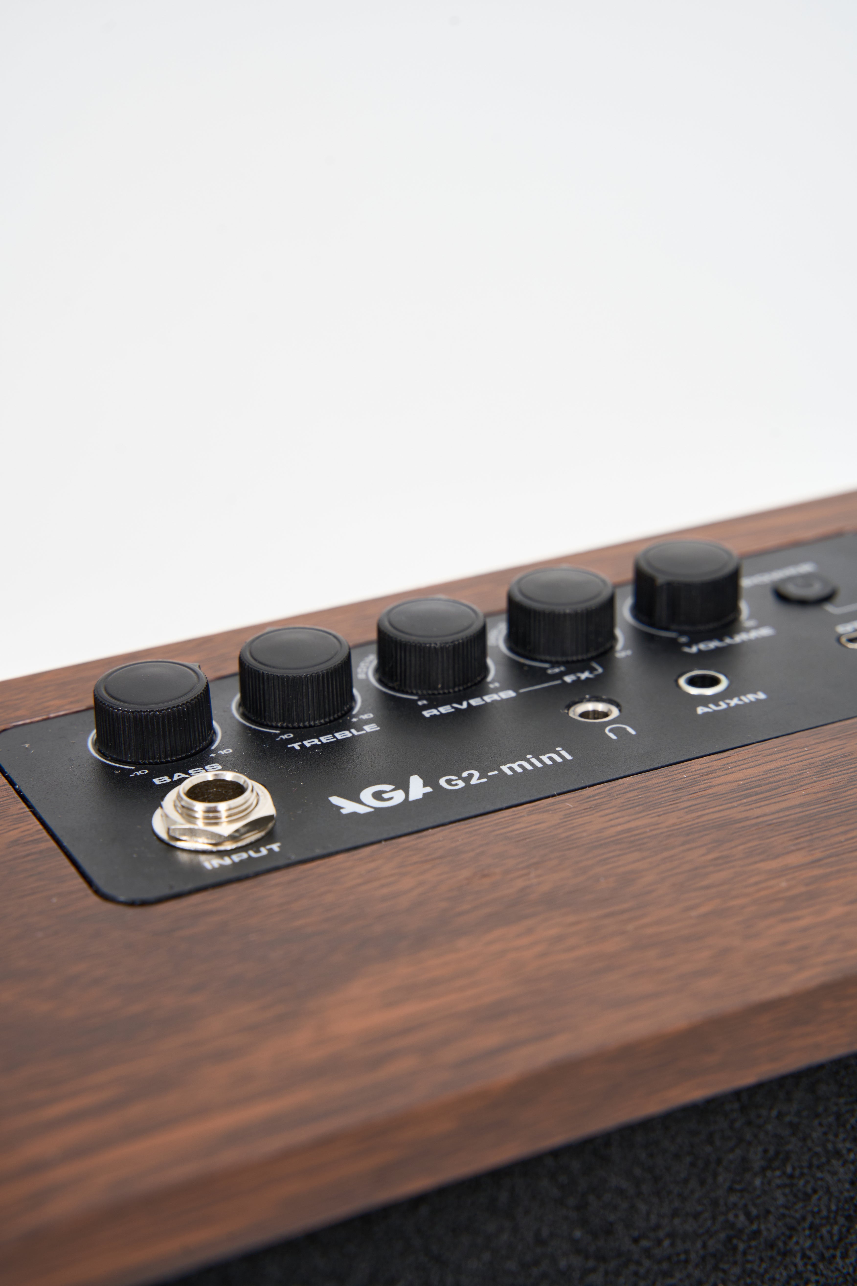 AGA G2mini Bluetooth Acoustic Guitar Amp β 45W Rechargeable Wooden Speaker with Chorus/Delay/Reverb Effects, Dual Channels, Noise Reduction, USB Recording, Lightweight Design