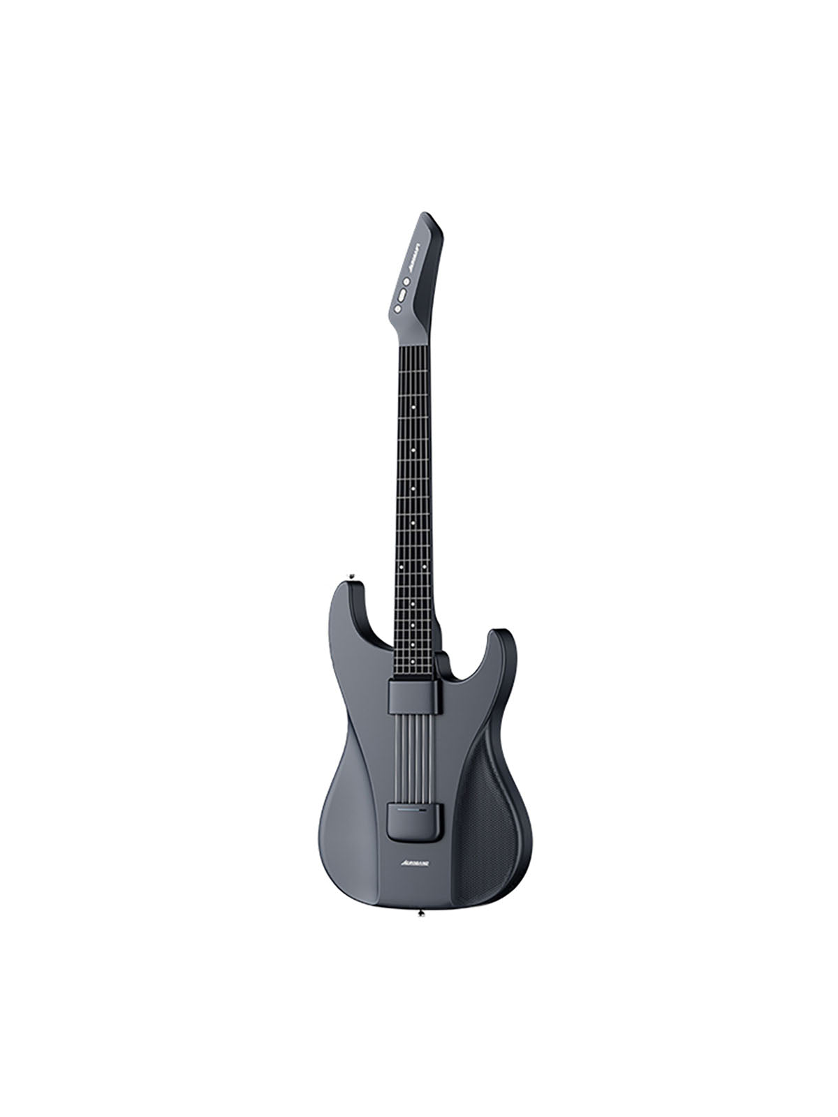 Chitarra Elettronica Senza Corde, Chitarra Silenziosa da Viaggio con Spartito Musicale Interattivo APP, Accompagnamento Automatico di Accordi, Chitarra Elettrica Intelligente