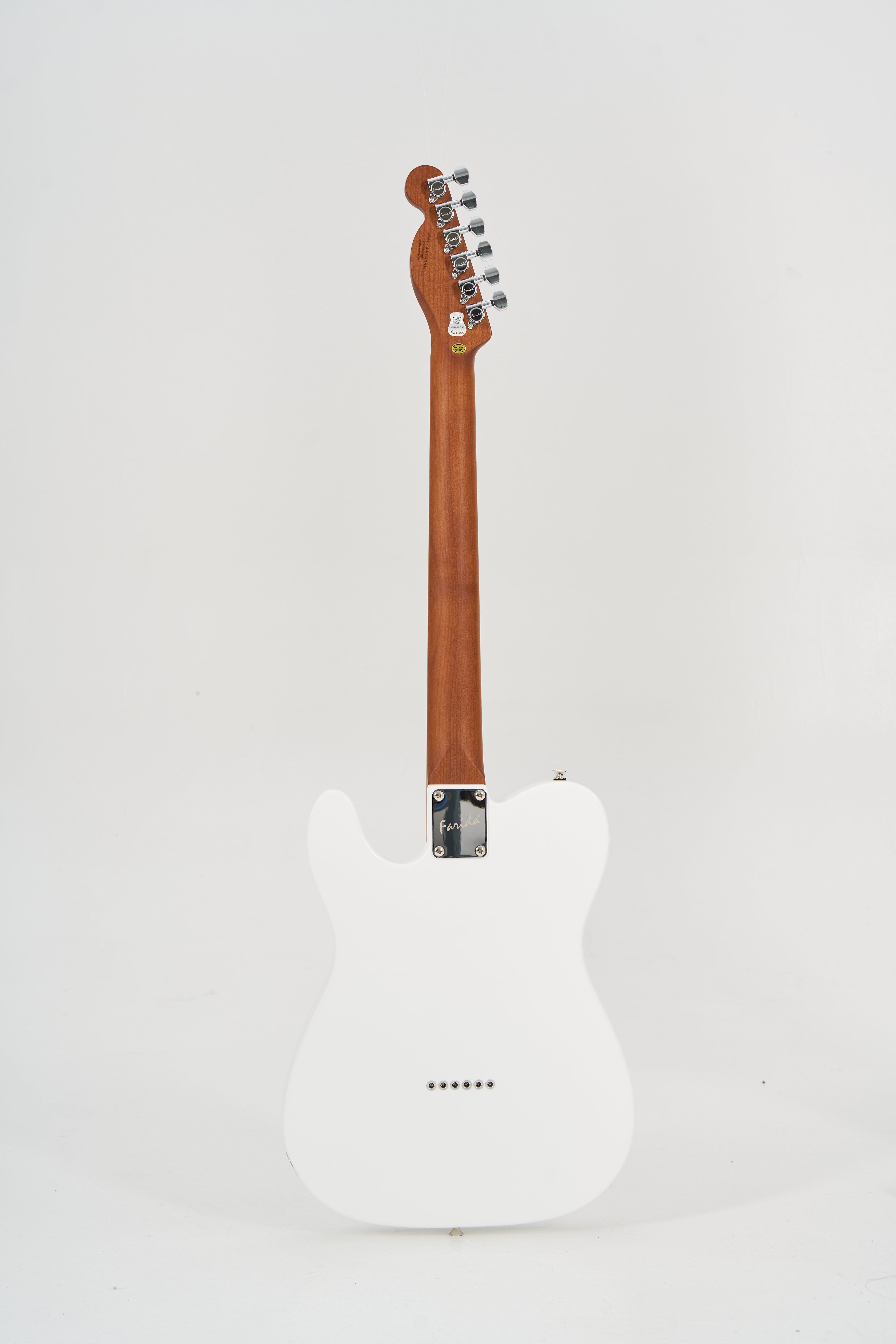 Farida F-5120 TELE Electric Guitar with 648mm Scale Length, 22 Frets, Carbonized Maple Neck & Body, Sound-TD4 Pickup, Classic C-Shape