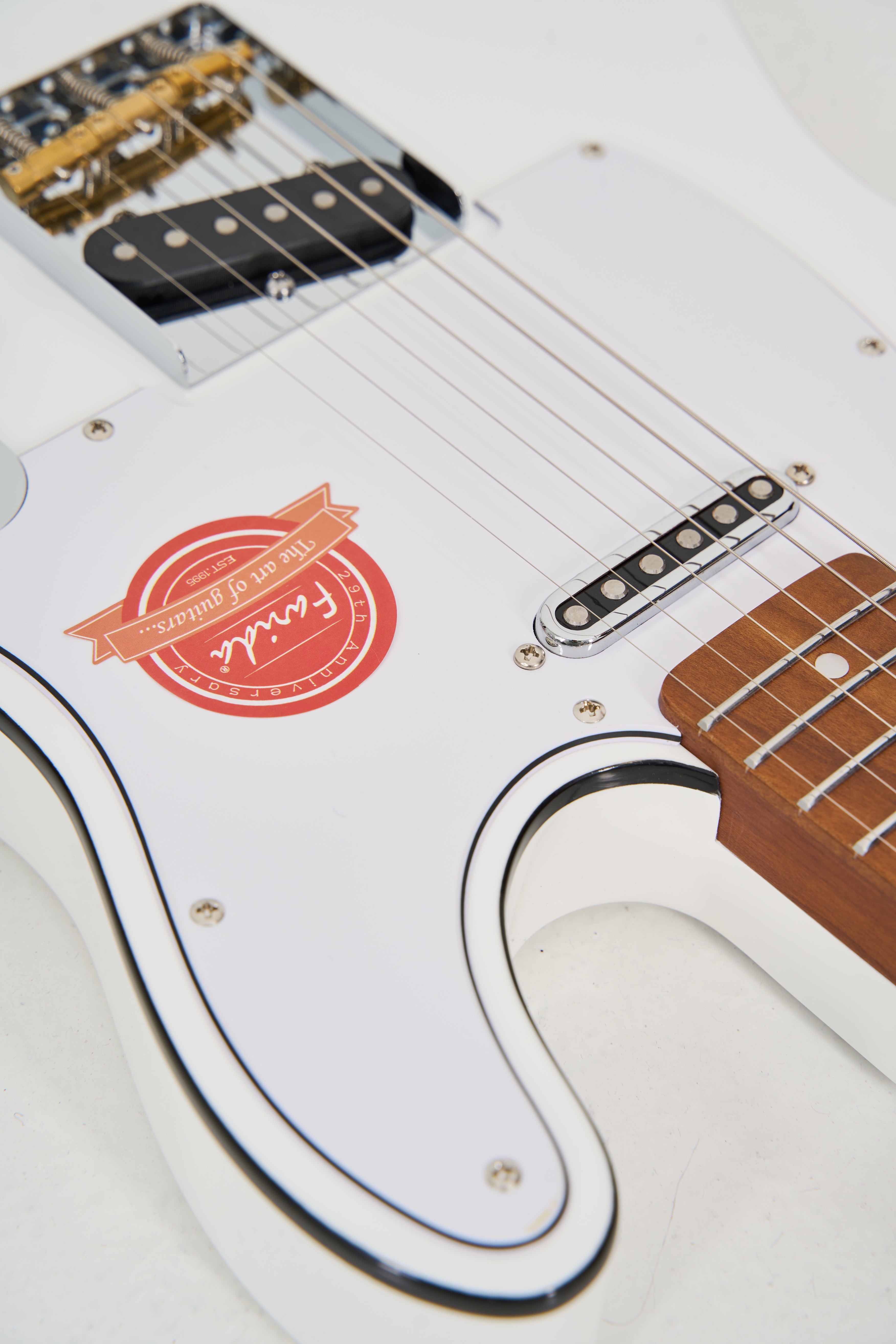 Farida F-5120 TELE Electric Guitar with 648mm Scale Length, 22 Frets, Carbonized Maple Neck & Body, Sound-TD4 Pickup, Classic C-Shape