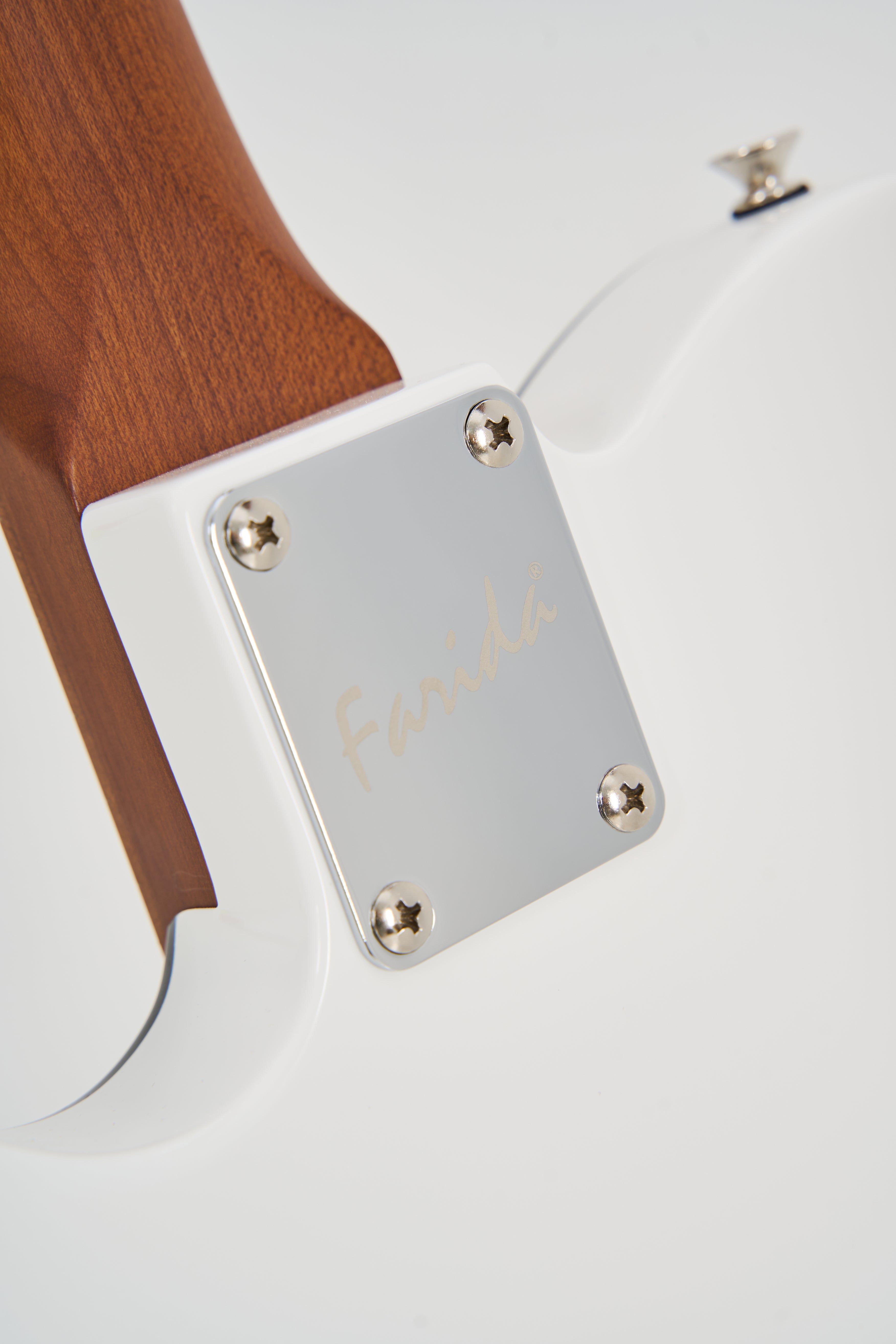 Farida F-5120 TELE Electric Guitar with 648mm Scale Length, 22 Frets, Carbonized Maple Neck & Body, Sound-TD4 Pickup, Classic C-Shape