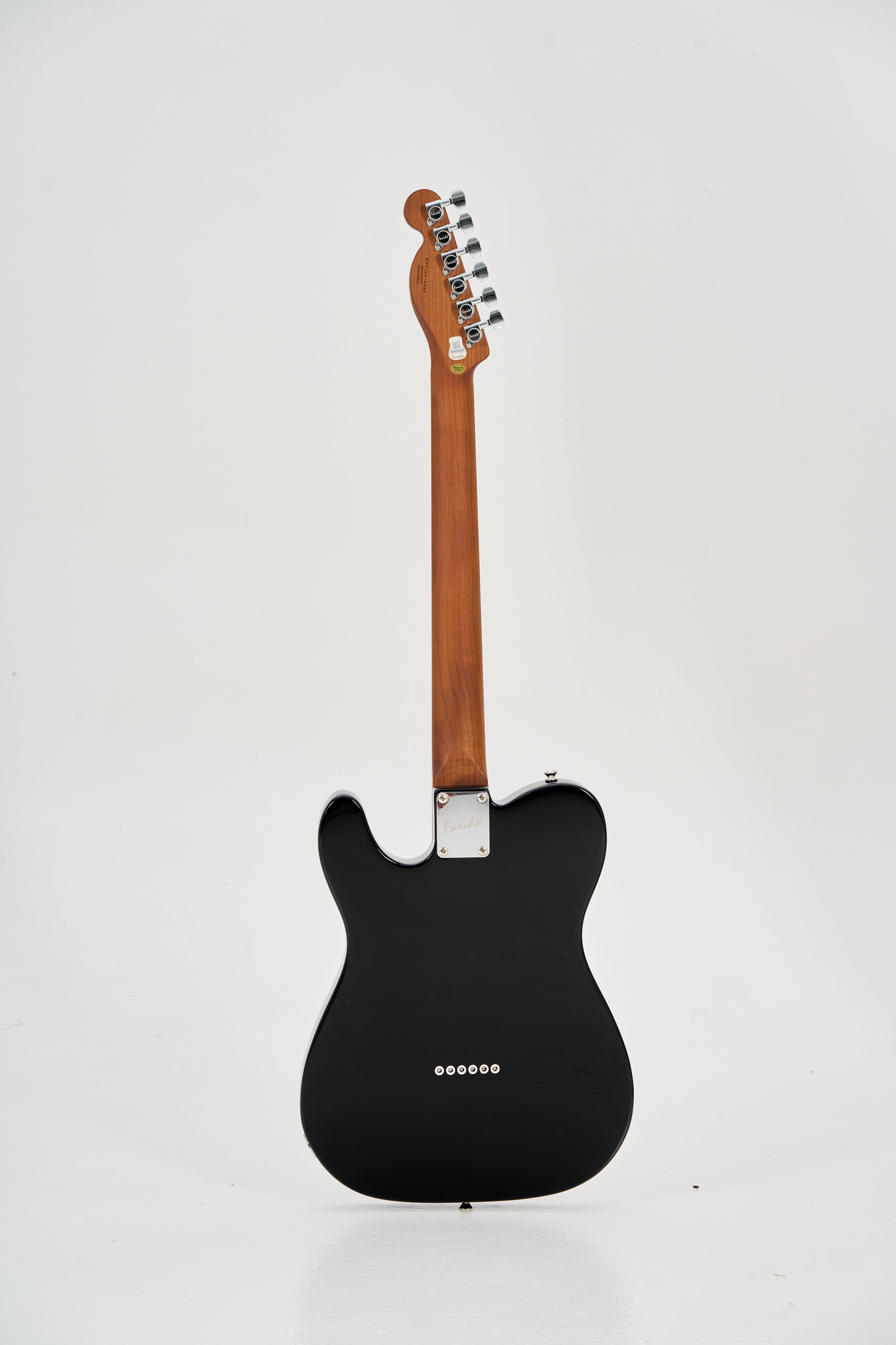Farida F-5120 TELE Electric Guitar with 648mm Scale Length, 22 Frets, Carbonized Maple Neck & Body, Sound-TD4 Pickup, Classic C-Shape