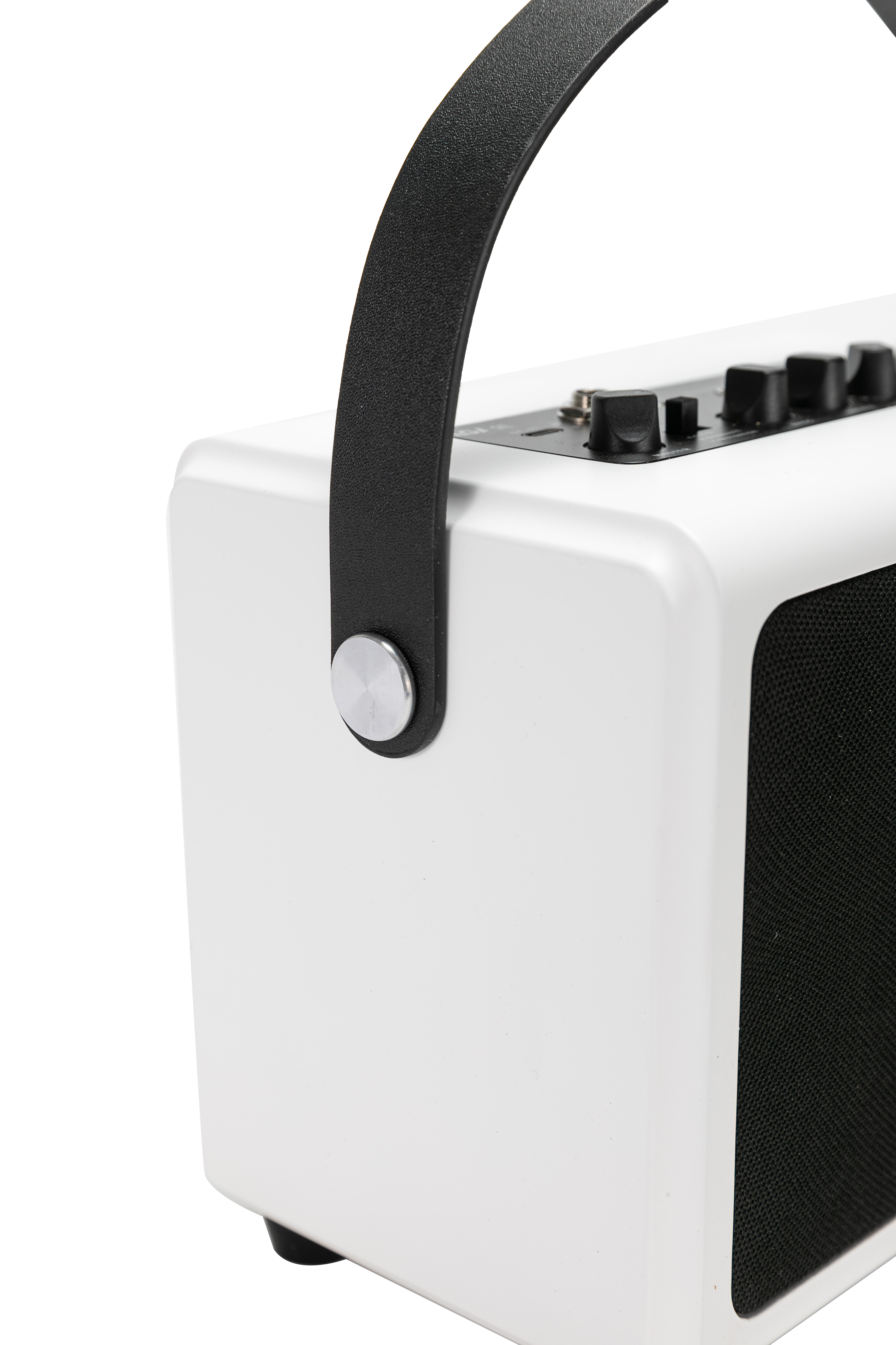AGA SE Portable Bluetooth Amp ā 6W Rechargeable Mini Speaker with Delay/Reverb Effects, Guitar & AUX Input, Built-in Recording, Type-C Charging, Compatible with PC/Phone/Tablet