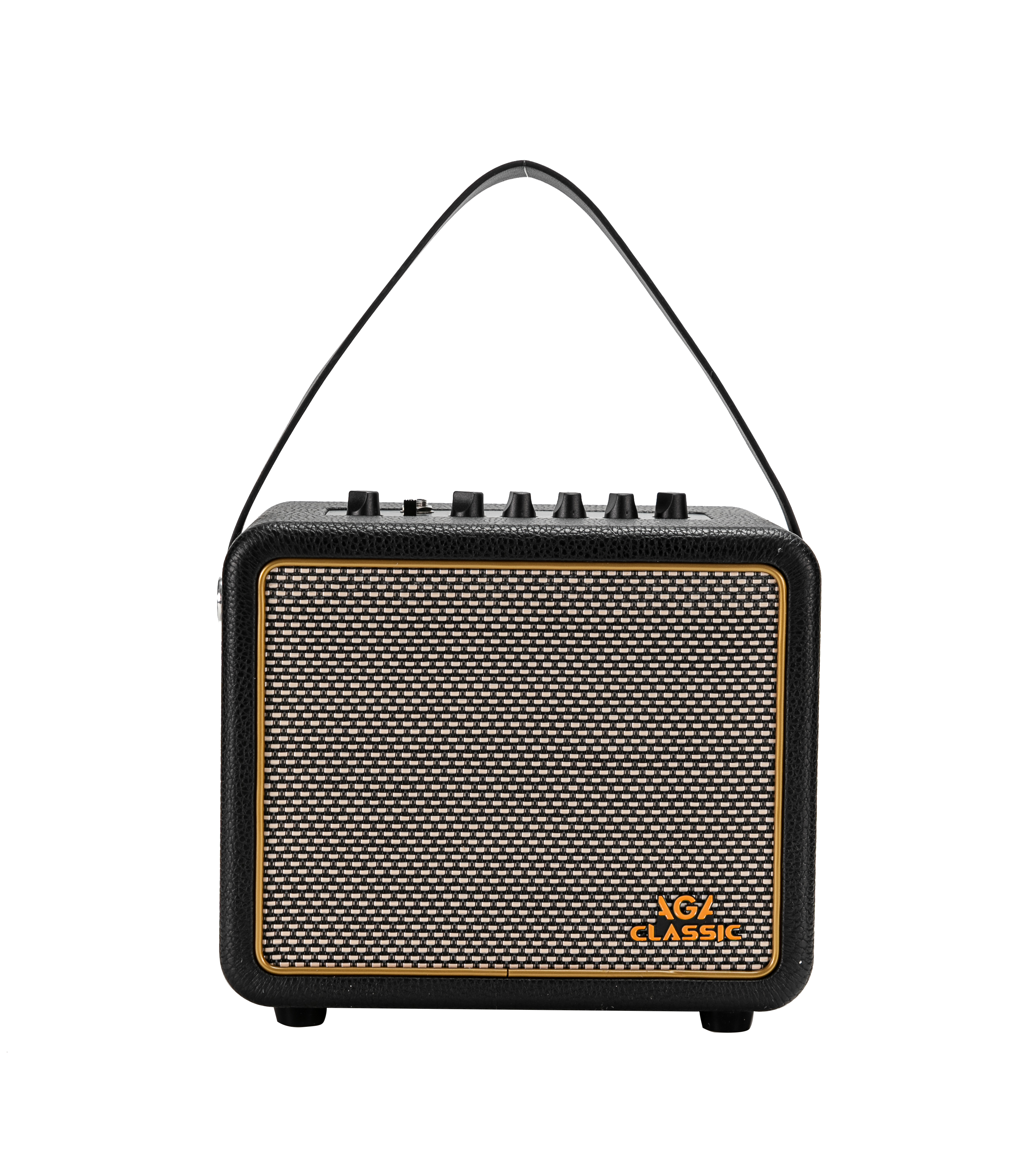 AGA Classic Series Bluetooth Guitar Amp β 8W Portable Amp with Delay/Reverb, USB Recording, Built-in Lithium Battery, Bluetooth 5.0, 5β Full-Range Speaker, Compact Design