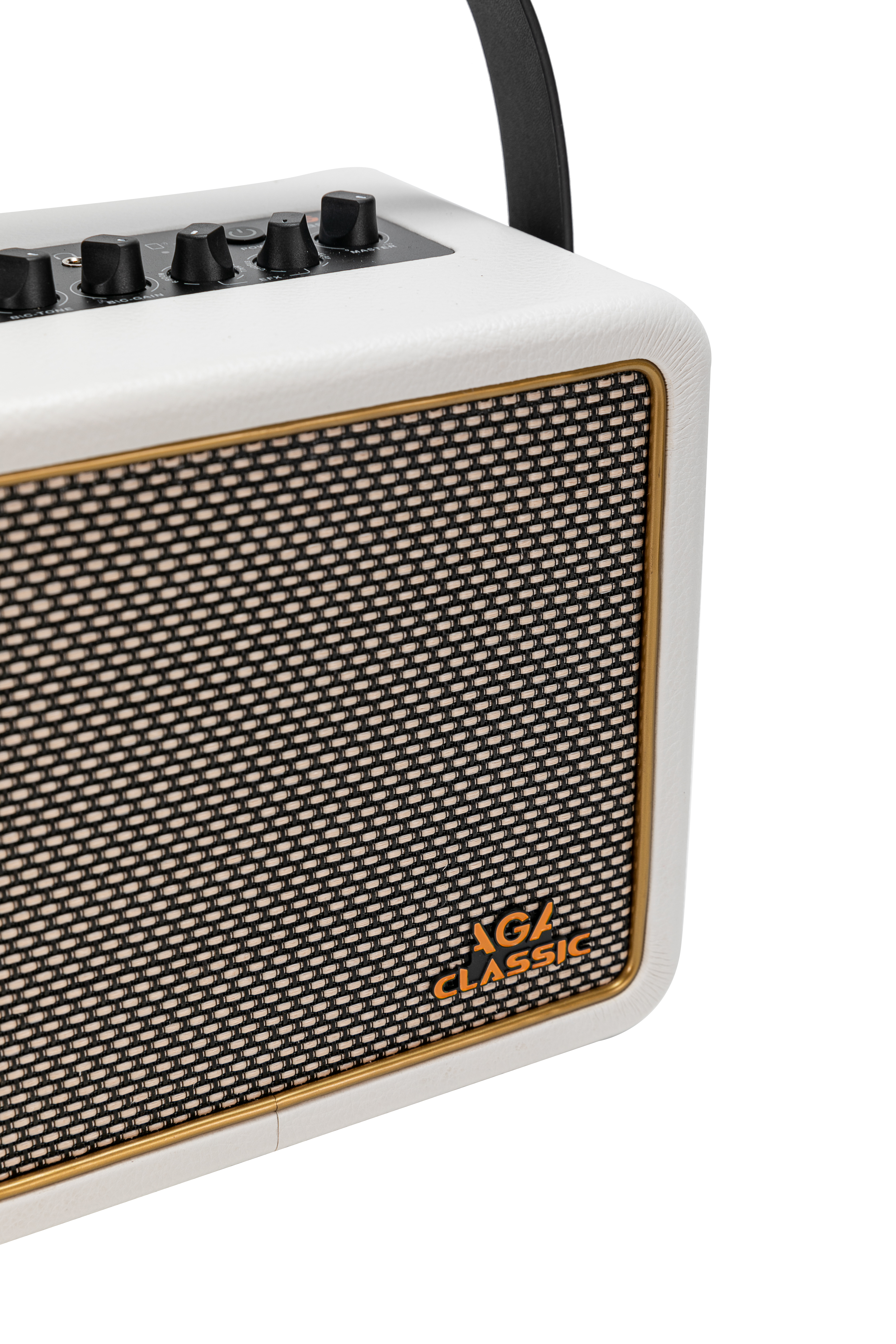 AGA Classic Series Bluetooth Guitar Amp β 8W Portable Amp with Delay/Reverb, USB Recording, Built-in Lithium Battery, Bluetooth 5.0, 5β Full-Range Speaker, Compact Design