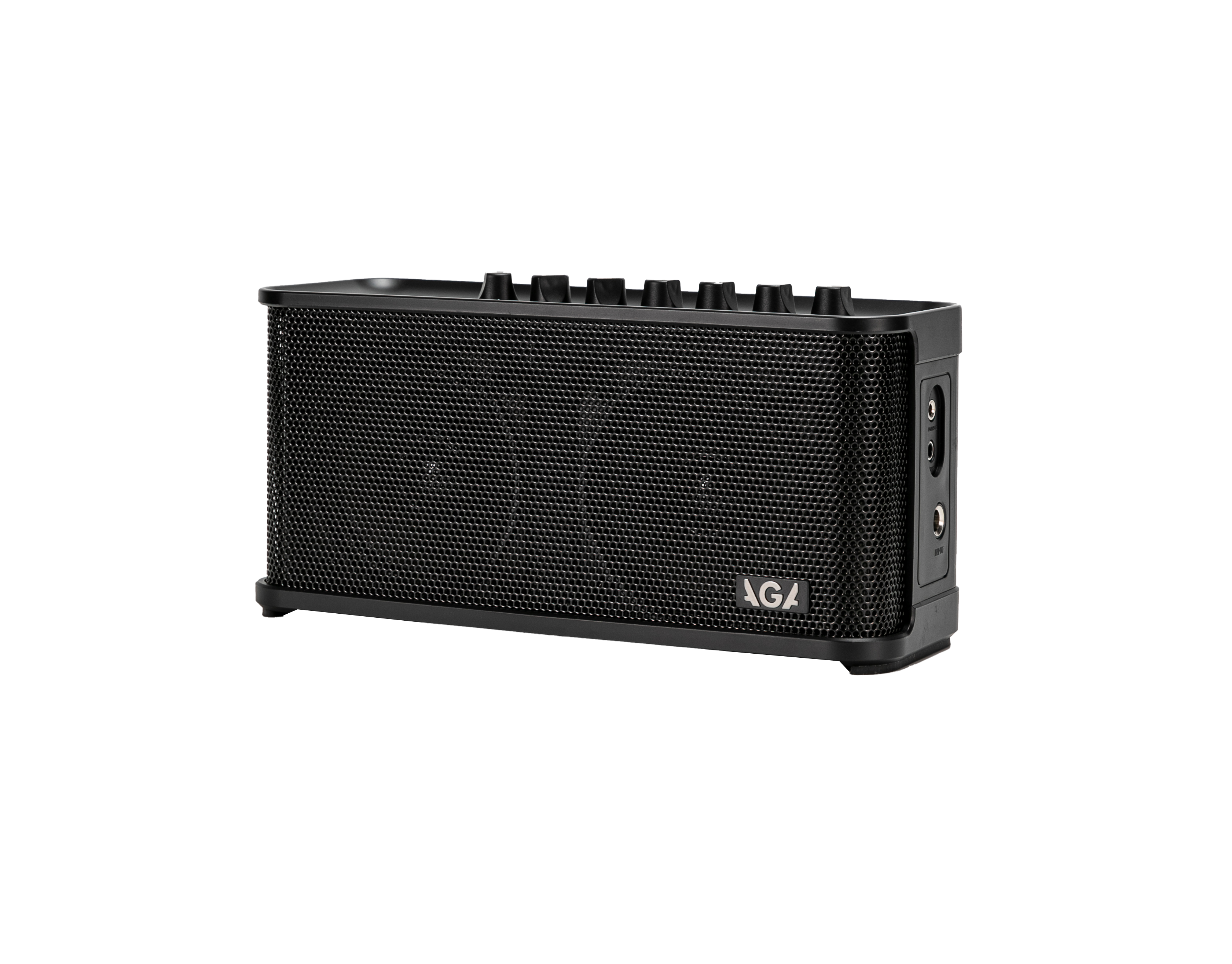 AGA RL Bluetooth Guitar Amp ā 6W Portable Electric Guitar Speaker with Delay/Reverb, 3 Tone Modes (Clean/Overdrive/Distortion), Dual 3ā Full-Range Speakers, Built-in Recorder & Bluetooth 5.0