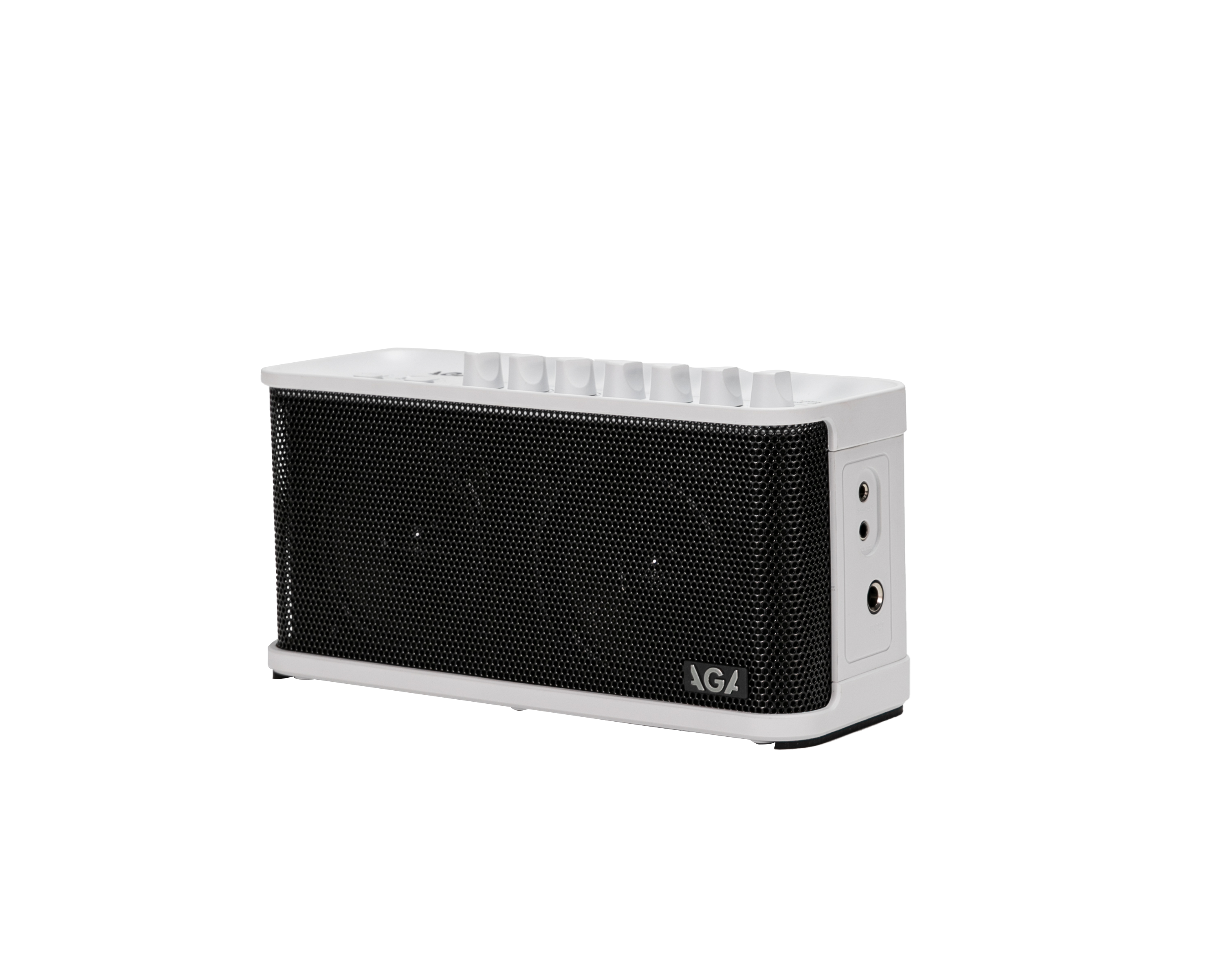 AGA RL Bluetooth Guitar Amp ā 6W Portable Electric Guitar Speaker with Delay/Reverb, 3 Tone Modes (Clean/Overdrive/Distortion), Dual 3ā Full-Range Speakers, Built-in Recorder & Bluetooth 5.0