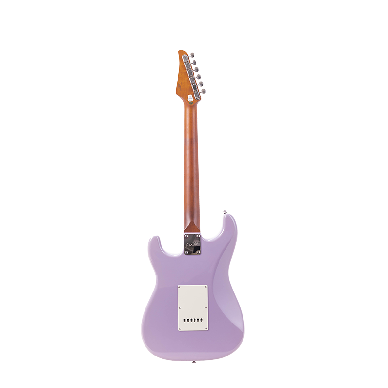 Farida F-5020 Series Electric Guitar ā Beginner Strat Style with 5-Way Pickup Selector, Vintage Tremolo, Carbonized Maple Neck & T2-3 Sealed Tuners