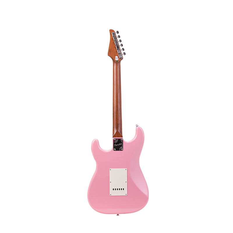 Farida F-5020 Series Electric Guitar ā Beginner Strat Style with 5-Way Pickup Selector, Vintage Tremolo, Carbonized Maple Neck & T2-3 Sealed Tuners