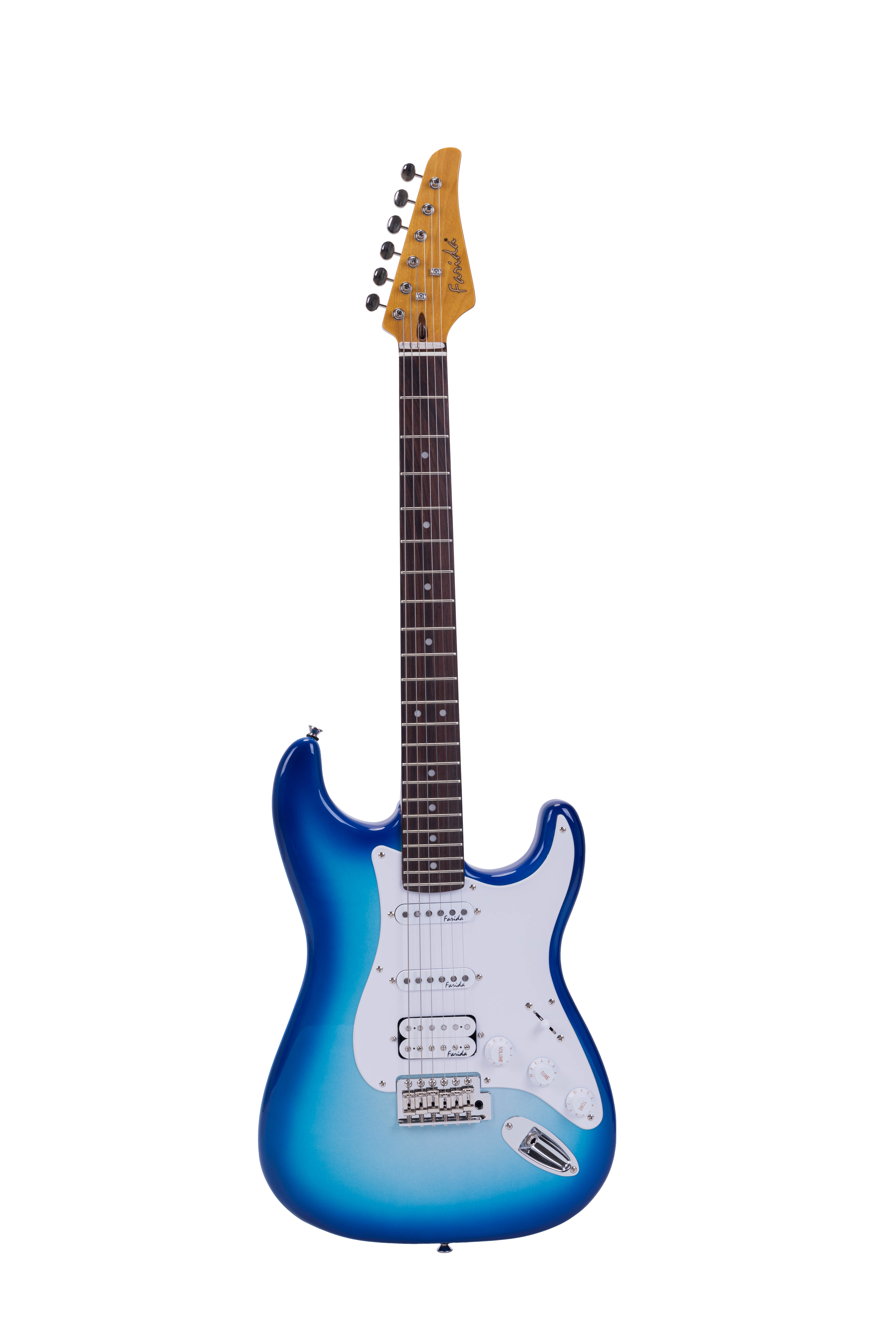 F-5051 Electric Guitar β Solid Alder Body, Maple Neck, Rosewood Fingerboard, HSS Pickup, 6-Point Tremolo Bridge, Locking Tuners β Beginner & Intermediate Strat Style Guitar