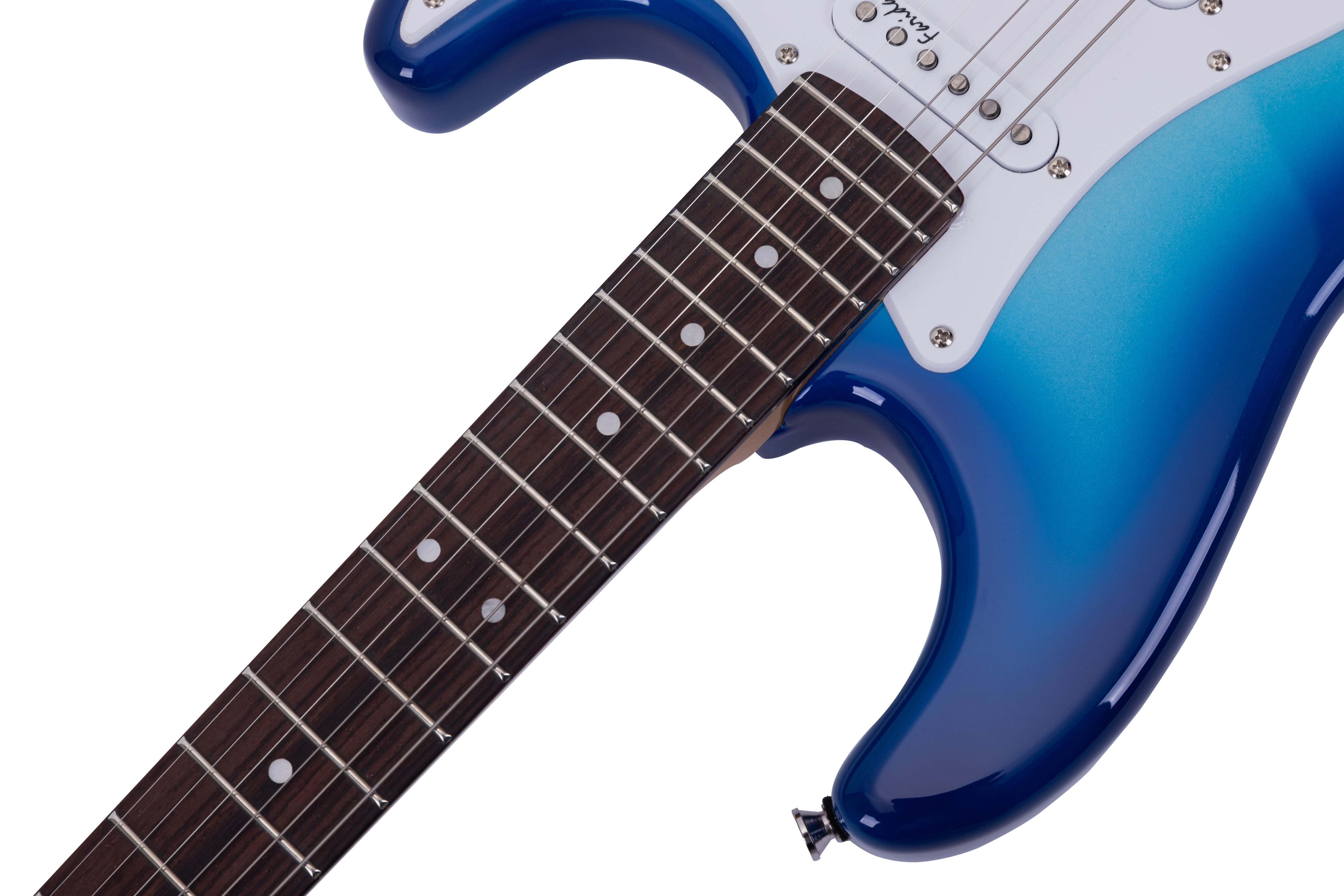 F-5051 Electric Guitar β Solid Alder Body, Maple Neck, Rosewood Fingerboard, HSS Pickup, 6-Point Tremolo Bridge, Locking Tuners β Beginner & Intermediate Strat Style Guitar