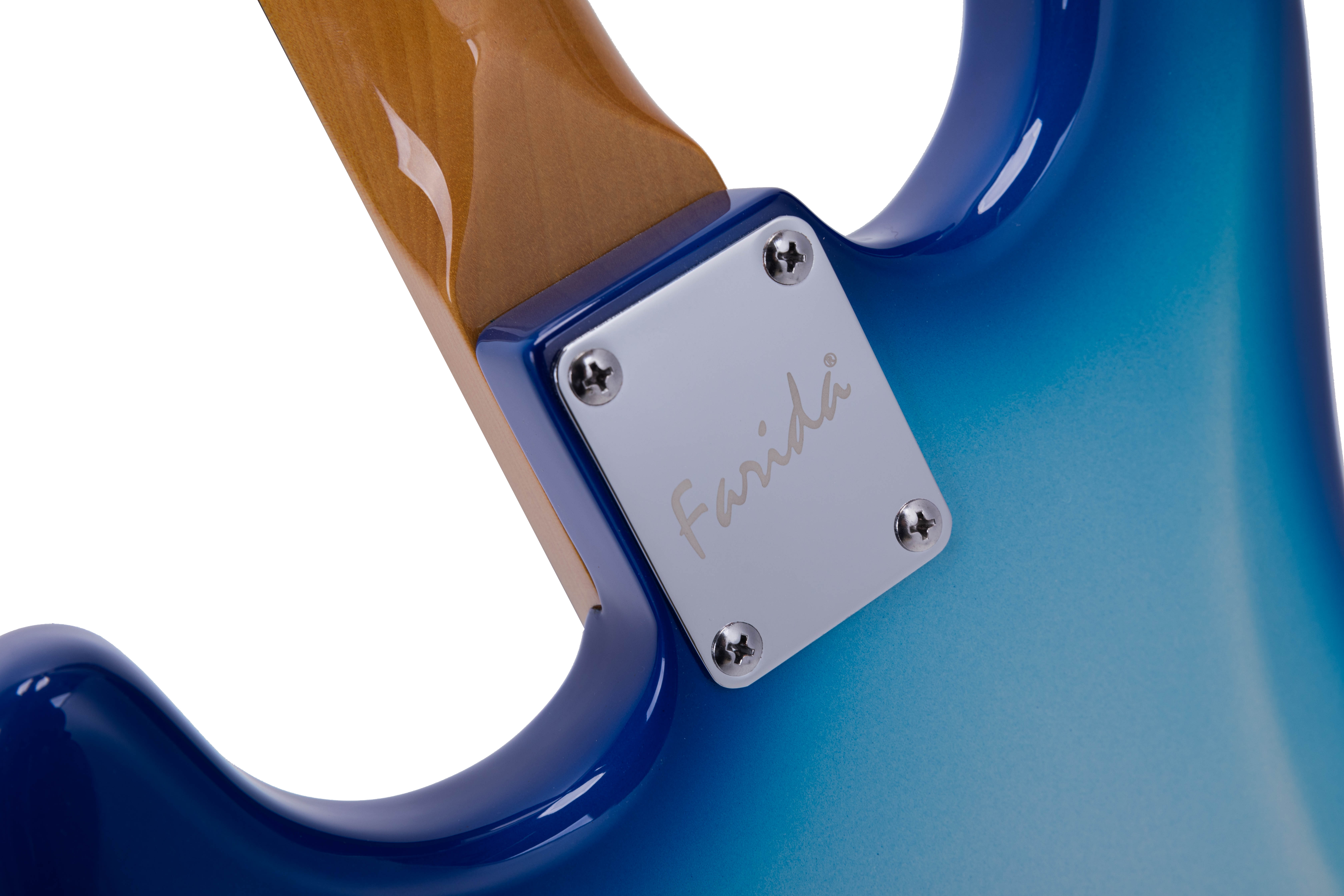 F-5051 Electric Guitar β Solid Alder Body, Maple Neck, Rosewood Fingerboard, HSS Pickup, 6-Point Tremolo Bridge, Locking Tuners β Beginner & Intermediate Strat Style Guitar