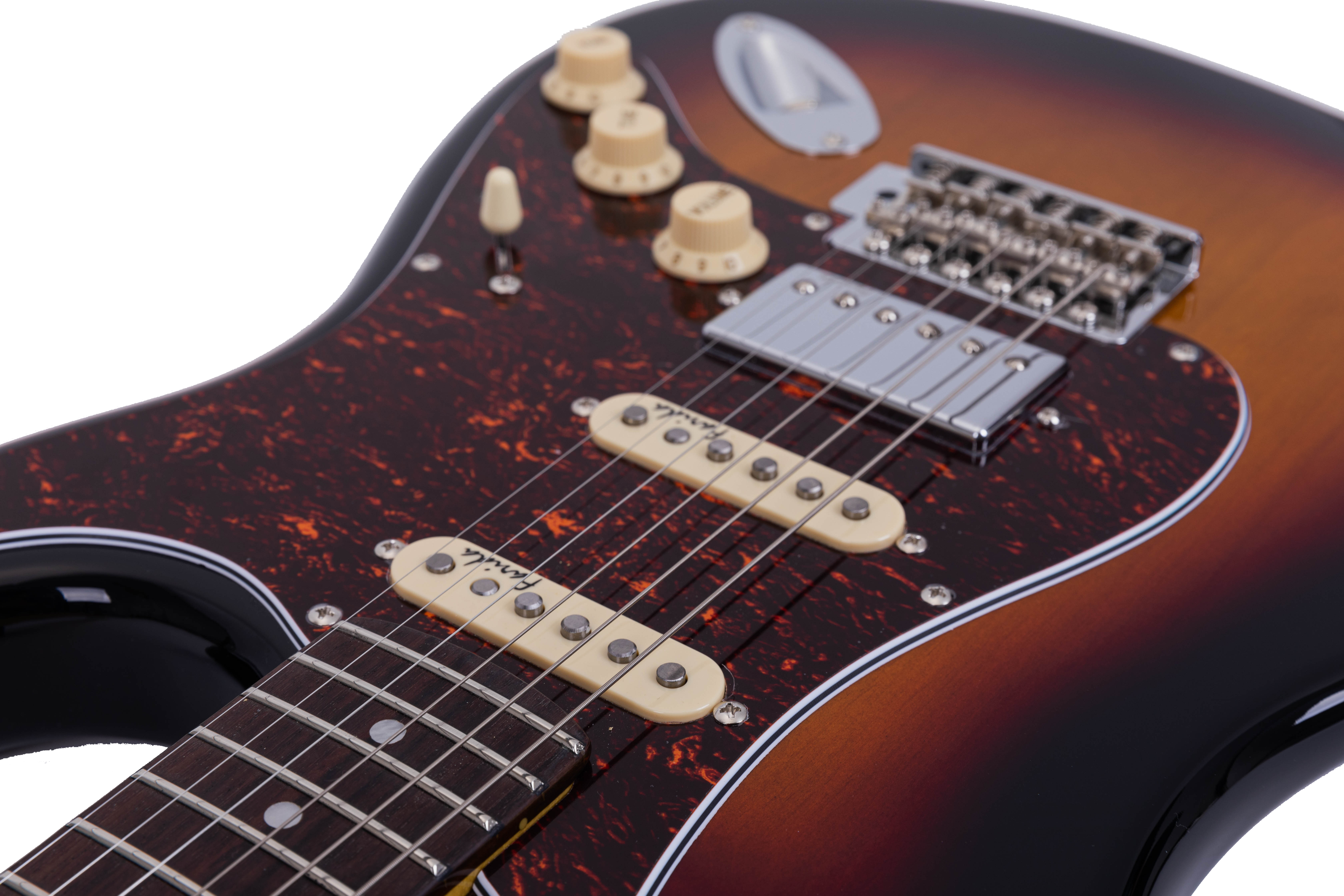 F-5051 Electric Guitar β Solid Alder Body, Maple Neck, Rosewood Fingerboard, HSS Pickup, 6-Point Tremolo Bridge, Locking Tuners β Beginner & Intermediate Strat Style Guitar
