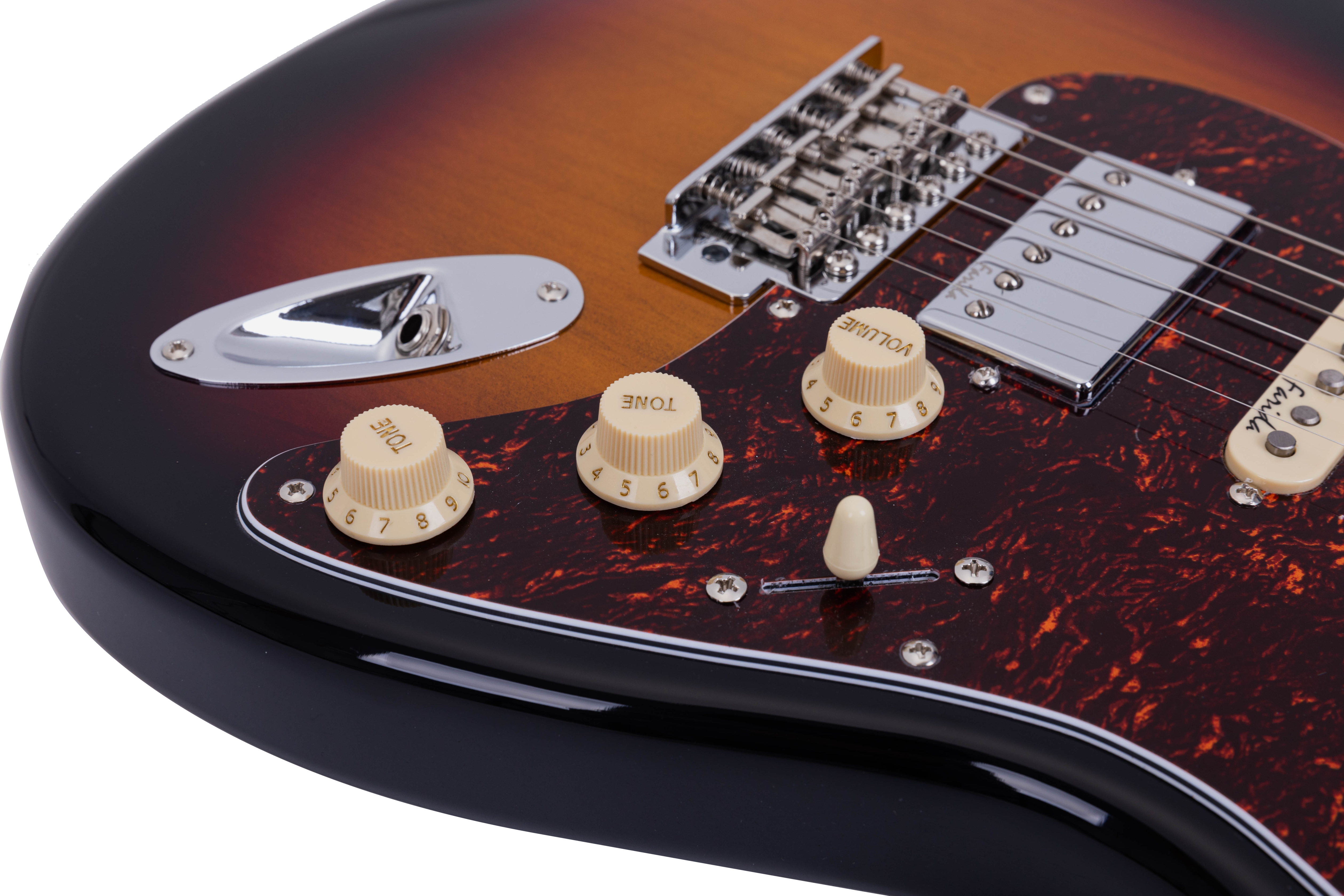 F-5051 Electric Guitar β Solid Alder Body, Maple Neck, Rosewood Fingerboard, HSS Pickup, 6-Point Tremolo Bridge, Locking Tuners β Beginner & Intermediate Strat Style Guitar