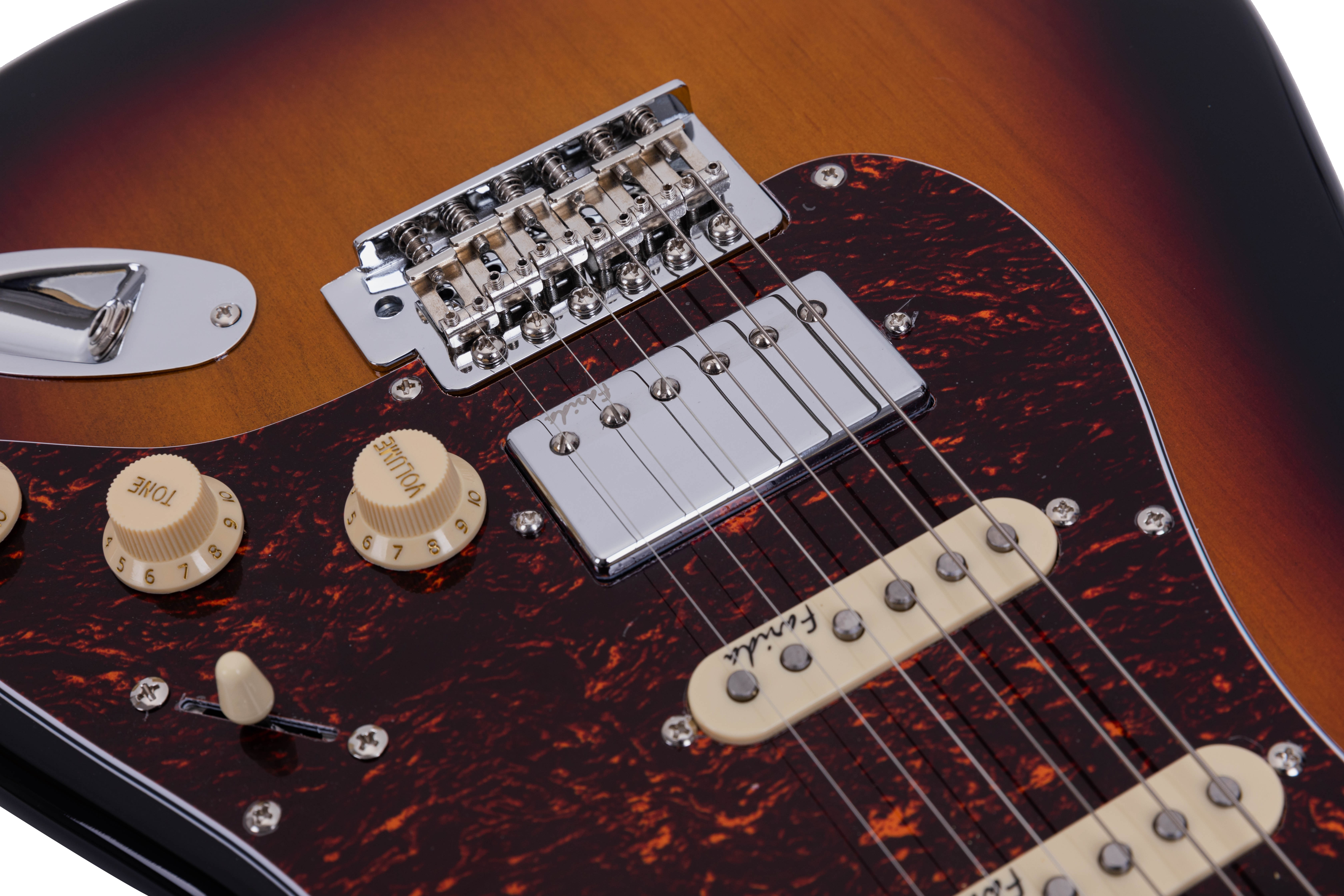 F-5051 Electric Guitar β Solid Alder Body, Maple Neck, Rosewood Fingerboard, HSS Pickup, 6-Point Tremolo Bridge, Locking Tuners β Beginner & Intermediate Strat Style Guitar
