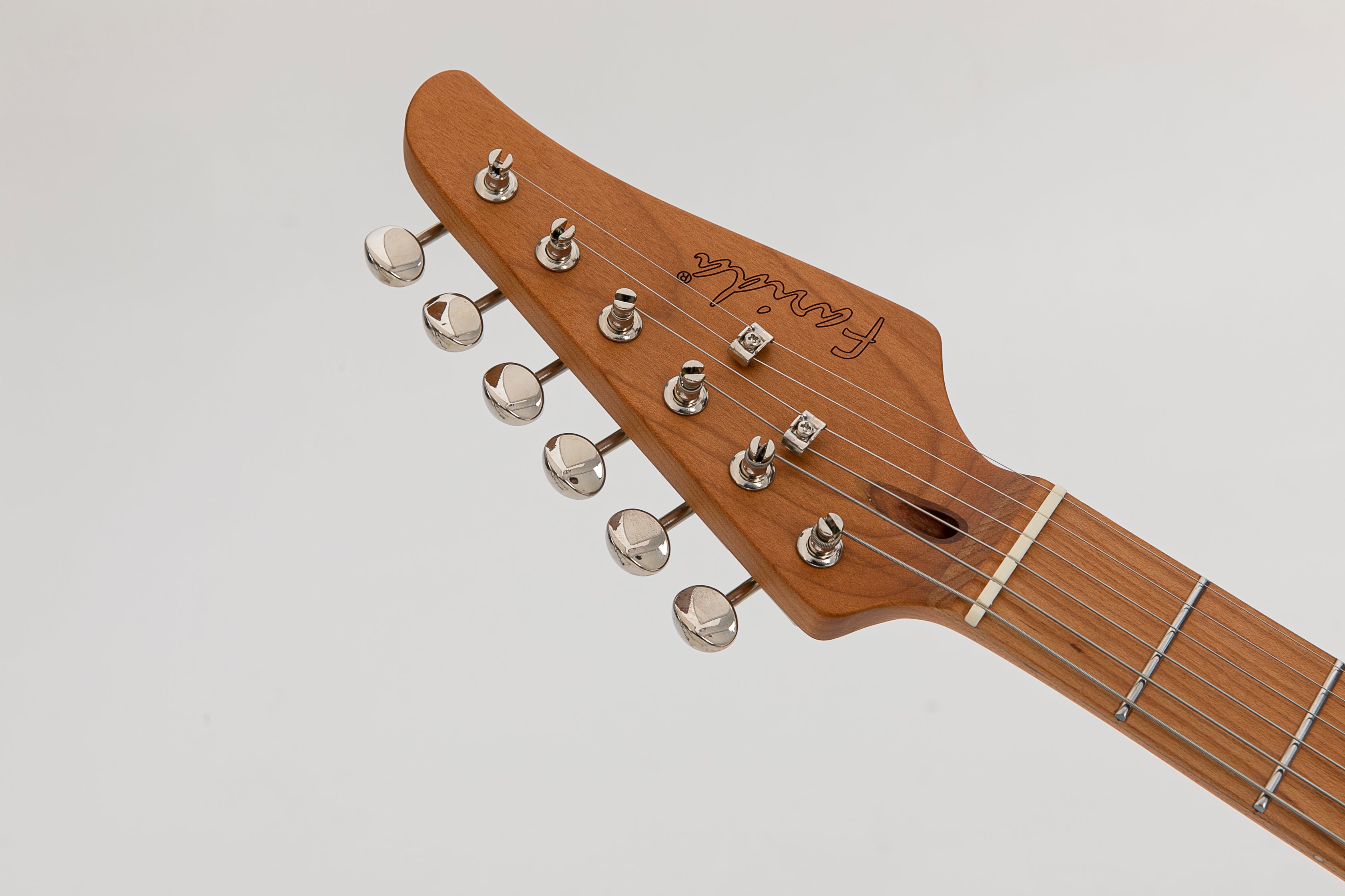 Farida F-5020 Series Electric Guitar ā Beginner Strat Style with 5-Way Pickup Selector, Vintage Tremolo, Carbonized Maple Neck & T2-3 Sealed Tuners