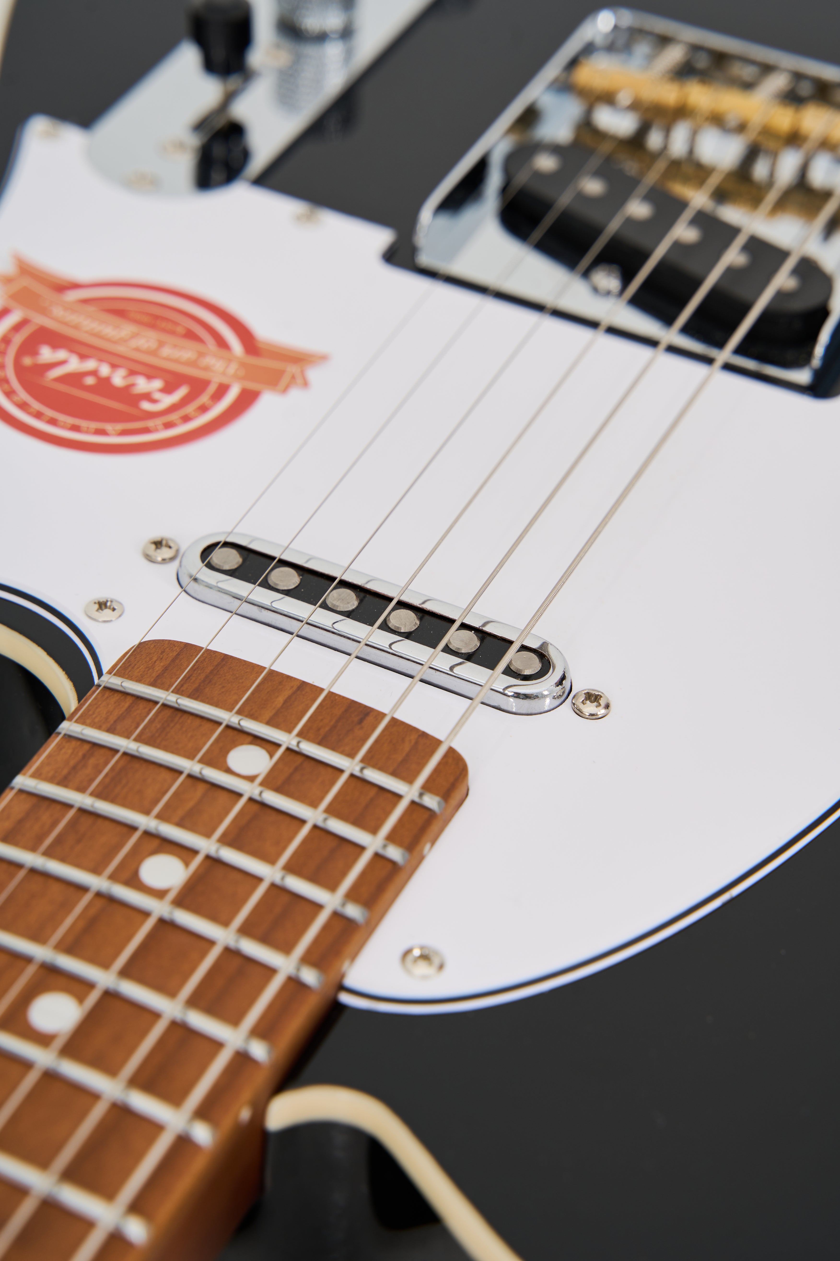 Farida F-5120 TELE Electric Guitar with 648mm Scale Length, 22 Frets, Carbonized Maple Neck & Body, Sound-TD4 Pickup, Classic C-Shape