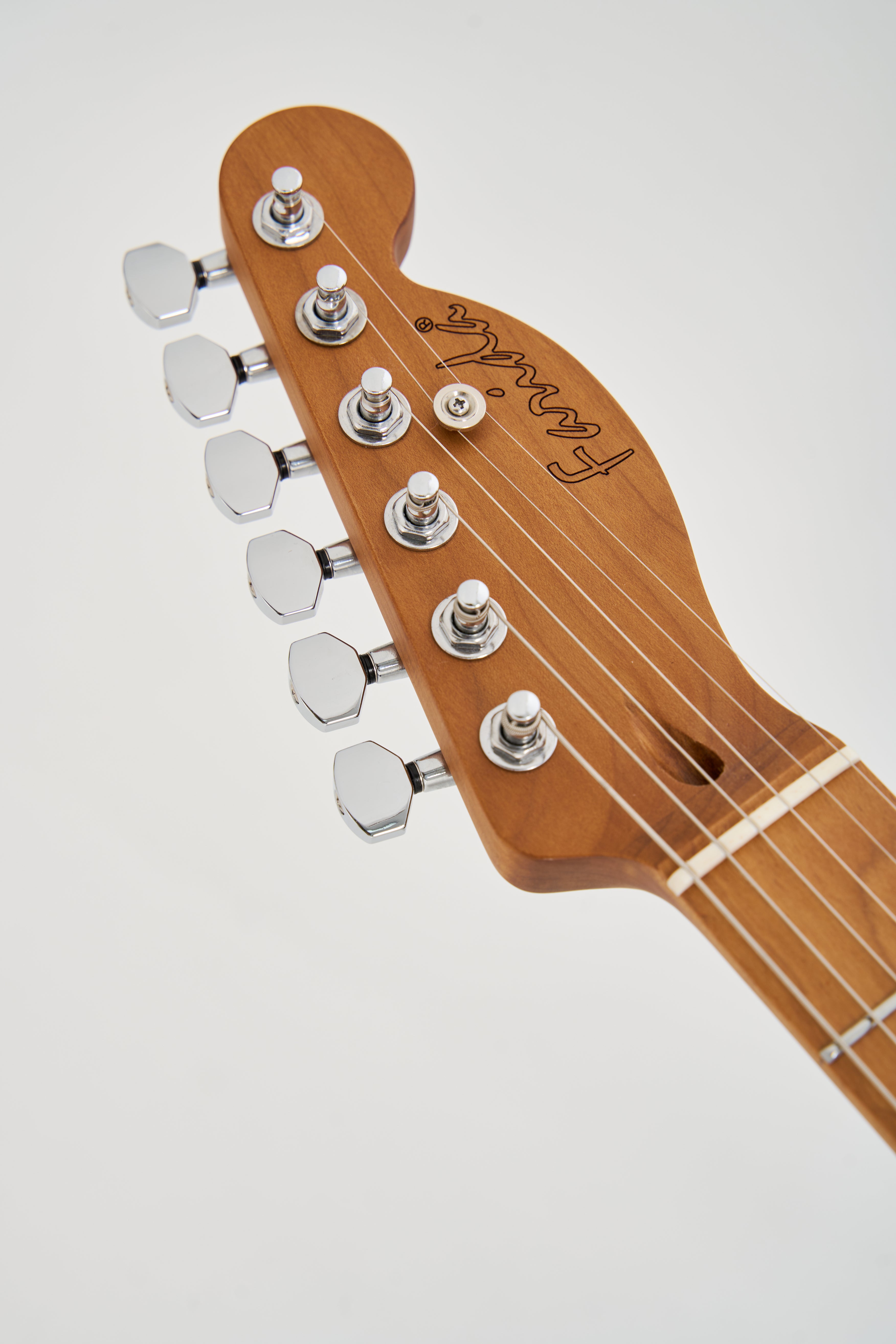 Farida F-5120 TELE Electric Guitar with 648mm Scale Length, 22 Frets, Carbonized Maple Neck & Body, Sound-TD4 Pickup, Classic C-Shape