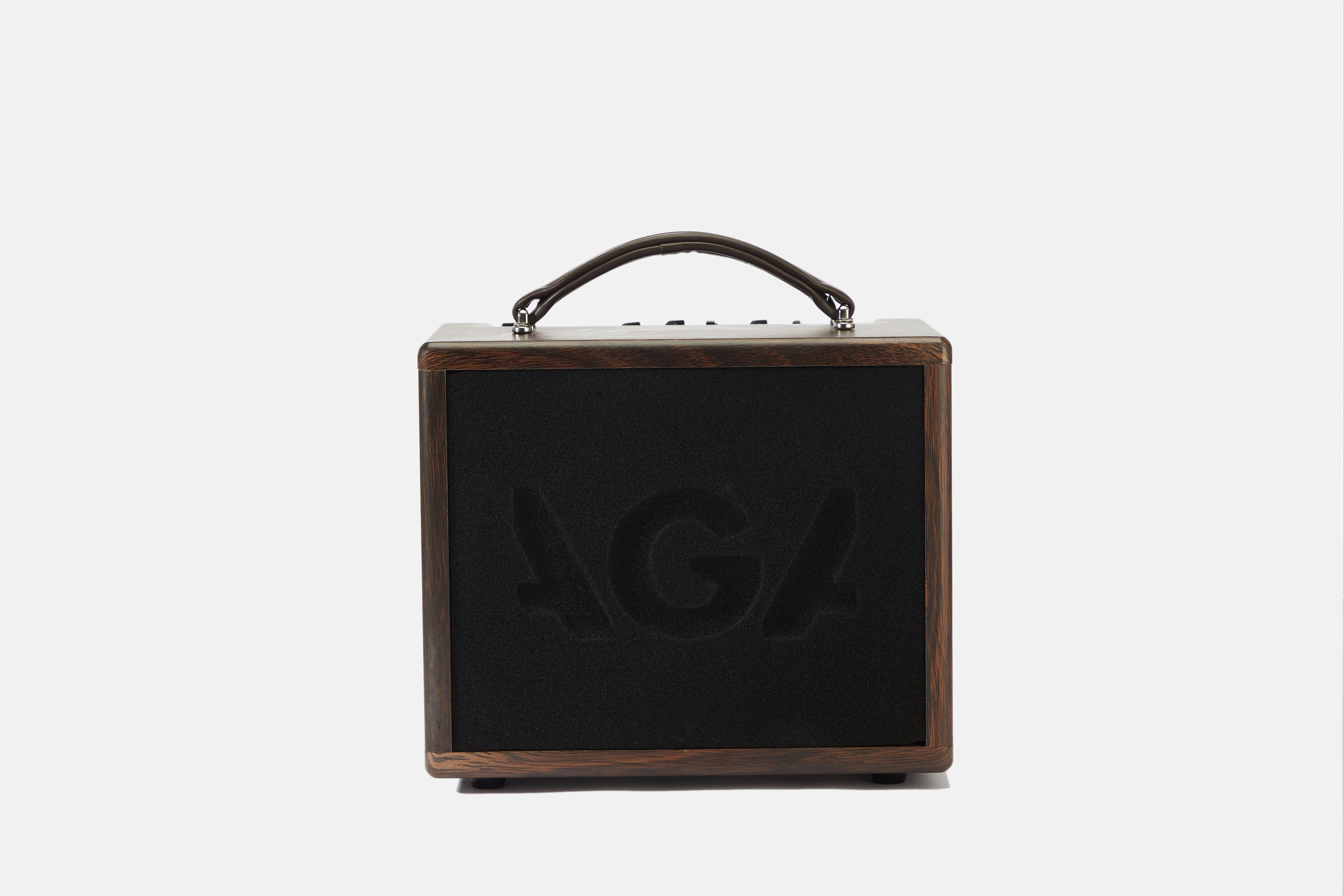 AGA GA Series Acoustic Guitar Amp – GA-3P & GA-5P Models – Wooden Shell, Bluetooth 5.0, Reverb/Chorus Effects, Rechargeable Battery, USB Recording, 6.5” Full-Range Speaker