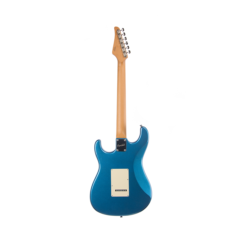 Farida F-5020 Series Electric Guitar – Beginner Strat Style with 5-Way Pickup Selector, Vintage Tremolo, Carbonized Maple Neck & T2-3 Sealed Tuners