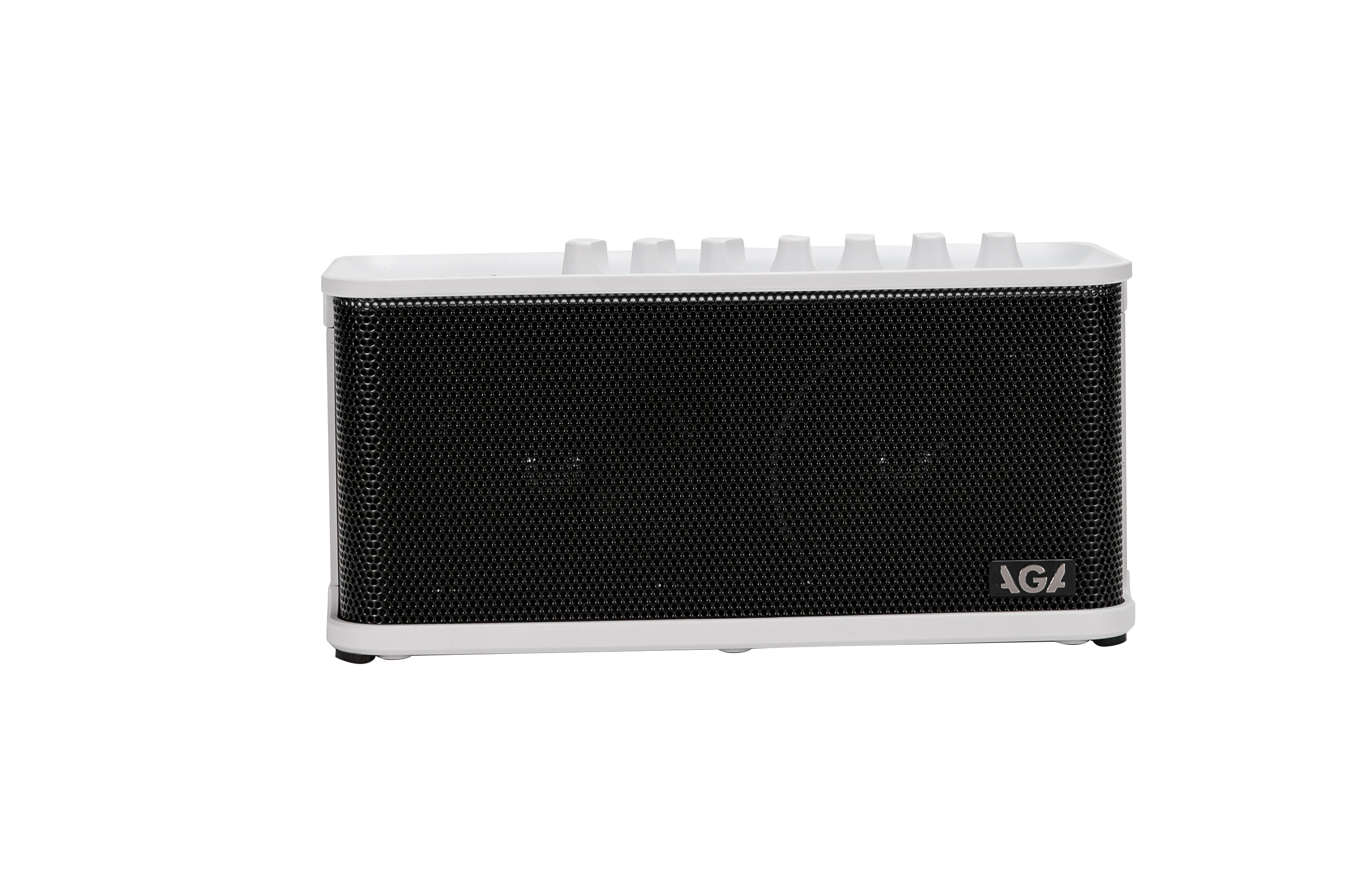 AGA RL Bluetooth Guitar Amp – 6W Portable Electric Guitar Speaker with Delay/Reverb, 3 Tone Modes (Clean/Overdrive/Distortion), Dual 3” Full-Range Speakers, Built-in Recorder & Bluetooth 5.0